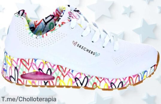 Solo hoy: Aprovecha el super chollo de las Skechers Mujer Zapatillas Uno Loving Blanco, estilo único que deslumbra ¡Compra ya antes de que se acaben!