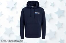 Sudadera Jack & Jones: Suave y con diseño impresionante, ¡un chollo que te hará brillar este otoño! No esperes más, las unidades vuelan ¡Cómprala ya antes de quedarte sin ella!