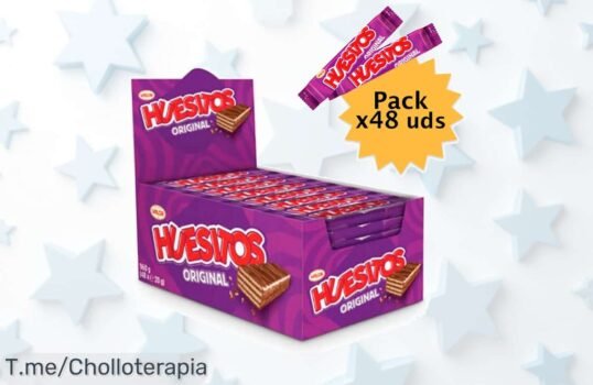 Super Chollo en Huesitos Original Pack 48 Unid: Deliciosas barritas de chocolate con un descuento brutal ¡Aprovecha esta oferta limitada antes de que se agoten!