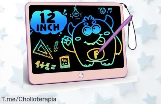 Tableta de escritura LCD para peques: creatividad sin límites y cuidado ocular ¡No pierdas esta oferta única que vuela! Consigue el tuyo antes de que se agoten