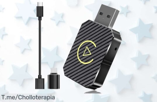 Transforma Tu Coche En Un Superhéroe Con Carplay Inalámbrico A Un Precio Loco Y Disfruta De Tus Apps Sin Líos ¡Aprovecha Esta Oferta Única Antes Que Se Agote!