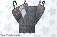 Transforma cada viaje en una aventura única con nuestra funda de coche impermeable para perros, ¡super chollo que protegerá tu auto! Solo por tiempo limitado, haz clic y compra ya