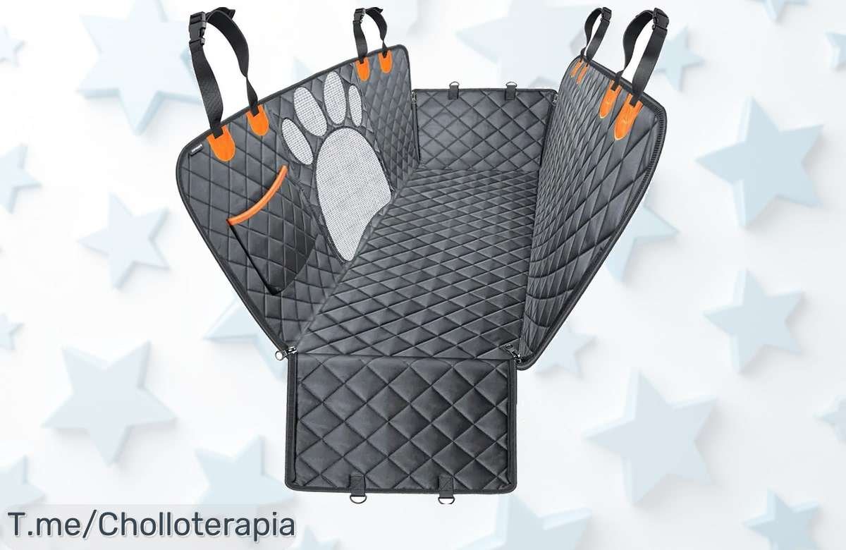 Transforma cada viaje en una aventura única con nuestra funda de coche impermeable para perros, ¡super chollo que protegerá tu auto! Solo por tiempo limitado, haz clic y compra ya.