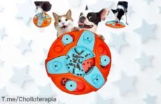 Transforma el aburrimiento de tu peludo en diversión sin fin con nuestro juguete interactivo, ¡un ofertón único que no podrás dejar pasar! Compra ya antes de que se agote
