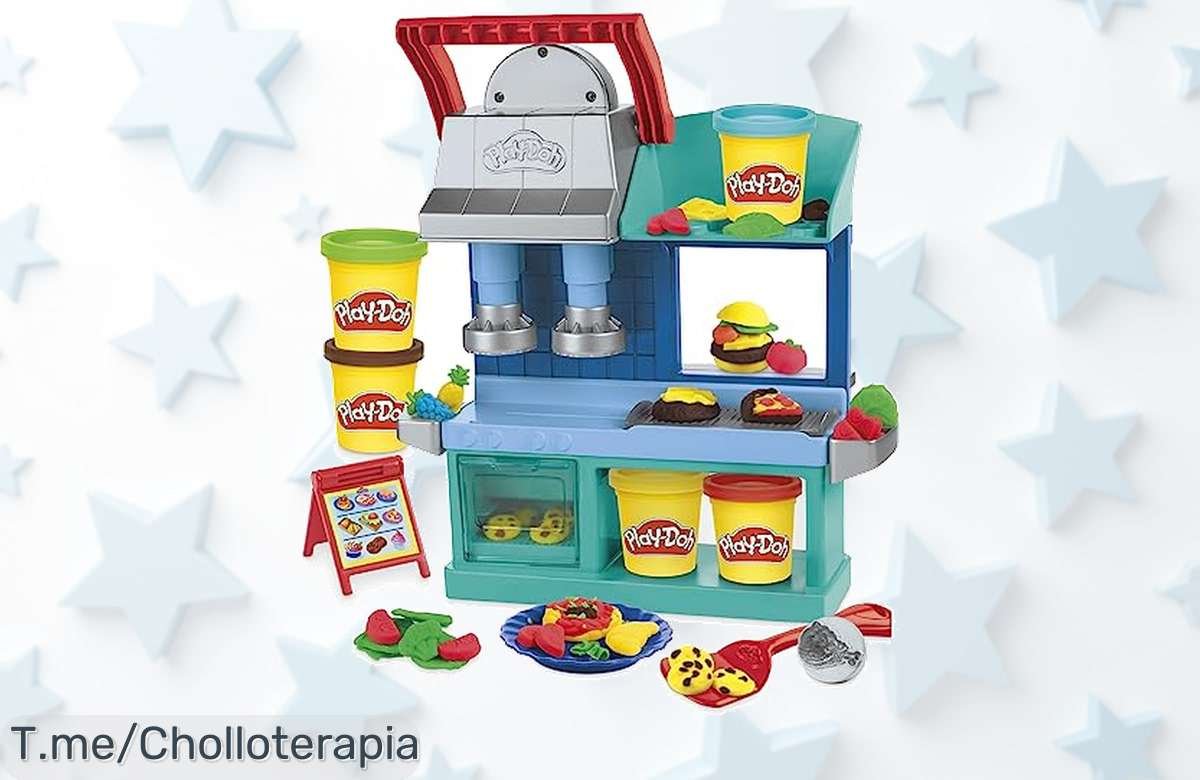 Transforma la diversión en creatividad con PlayDoh Kitchen Creations, un ofertón que no puedes dejar escapar. ¡Tu peque será el mejor chef! Aprovecha esta oferta limitada ya y sorpréndelo.