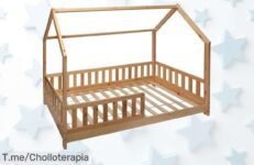 Transforma la habitación de tu pequeño en un mundo mágico con la cama infantil Bosco, ¡super chollo nunca visto! No esperes más, compra ahora y vive noches llenas de aventuras
