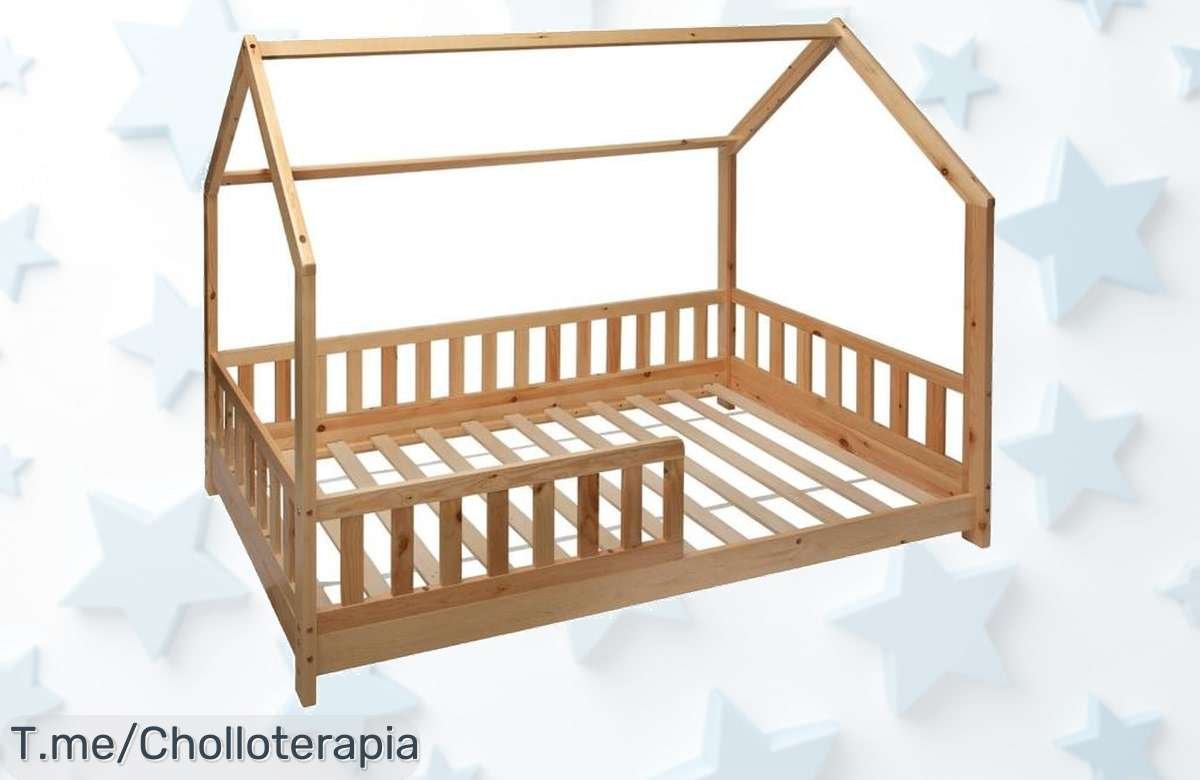 Transforma la habitación de tu pequeño en un mundo mágico con la cama infantil Bosco, ¡super chollo nunca visto! No esperes más, compra ahora y vive noches llenas de aventuras.