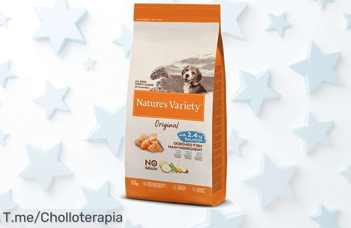Transforma la hora de comer de tu perro con el sabor irresistible del salmón: ¡aprovecha este super chollo antes que se agote! Nutrición premium a precio loco.