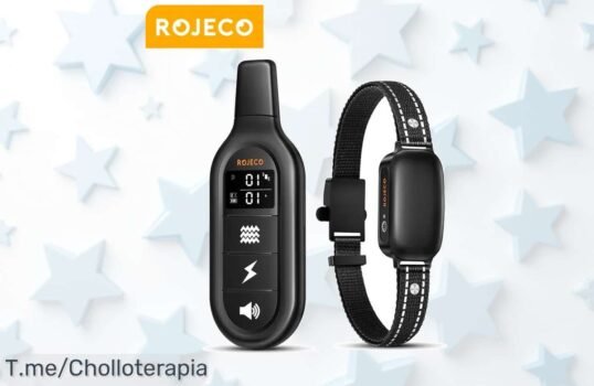 Transforma la vida de tu perro y disfruta de una paz total en casa con el RobecoCollar eléctrico; ¡aprovecha este super chollo limitado antes que se agote!