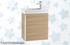 Transforma tu baño en un oasis de estilo con el mueble Roca A855873155, ¡super chollo de diseño suspendido! Aprovecha esta oferta única antes que se agote