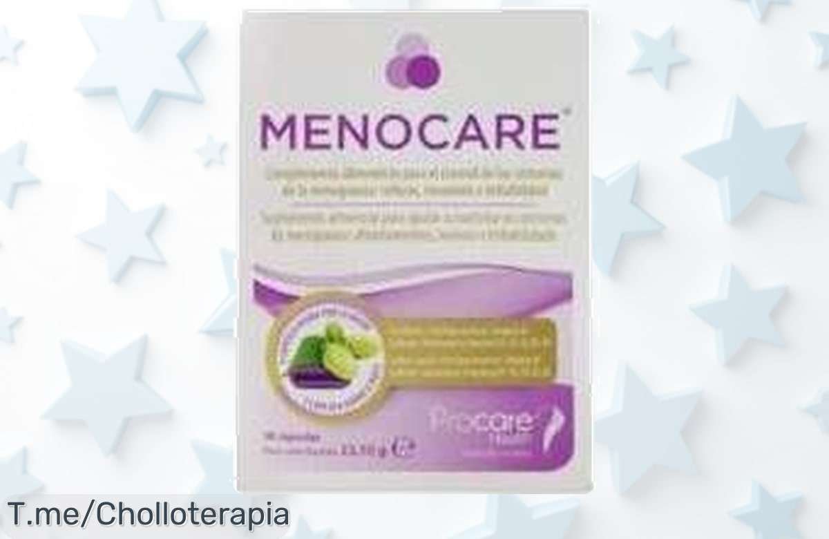 Transforma tu bienestar con Procare Health Menocare, un super chollo de 30 cápsulas que te hará sentir increíble. ¡No dejes pasar esta oferta única y actúa ya!