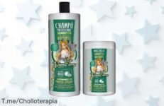 Transforma tu cabello con el Pack Dona Flora Rapunzel, champú y mascarilla de 1000 ml cada uno ¡No pierdas este ofertón increíble! Solo por tiempo limitado, actúa ya