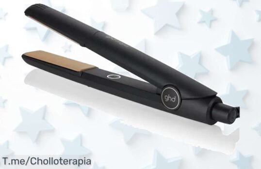 Transforma tu cabello con la GHD Plancha Original, la preferida de los estilistas Aprovecha el descuentazo único y brilla hoy mismo ¡Compra ya antes que se agoten!