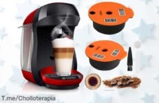 Transforma tu café con cápsulas reutilizables para Tassimo y ahorra un montón en cada carga ¡No dejes pasar esta oferta increíble, compra antes que se agoten!