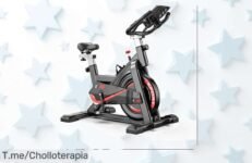Transforma tu cardio con la bici estática que ajusta hasta 24 kg de resistencia y controla tus calorías Super chollo limitado, ¡hazla tuya antes que se agote!