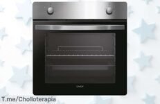 Transforma tu cocina con el Horno Estático Candy Idea FIDCP X200: ventilación radial y limpieza rápida en un ofertón de 70L ¡No dejes escapar esta oferta única antes que se agote!