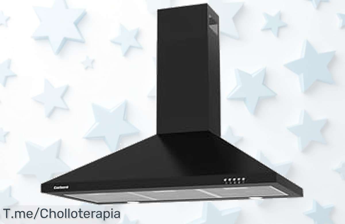 Transforma tu cocina con la Campana Decorativa Pirámide a un precio loco y consigue elegancia única. No dejes pasar este ofertón, mejora tu hogar ya que son unidades limitadas.