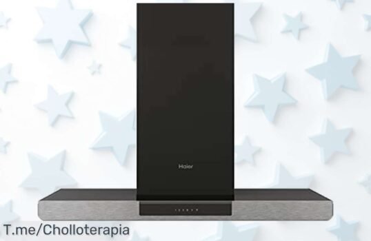 Transforma tu cocina con la Campana Extractora Haier ILink a un precio loco: 746 m3-h de potencia y estilo moderno ¡No te quedes sin el super chollo, compra ya!