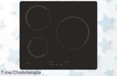 Transforma tu cocina con la Candy Timeless CH63CC, ¡una vitrocerámica potente y segura que hará tus recetas más fáciles! No te la pierdas, este ofertón es por tiempo limitado