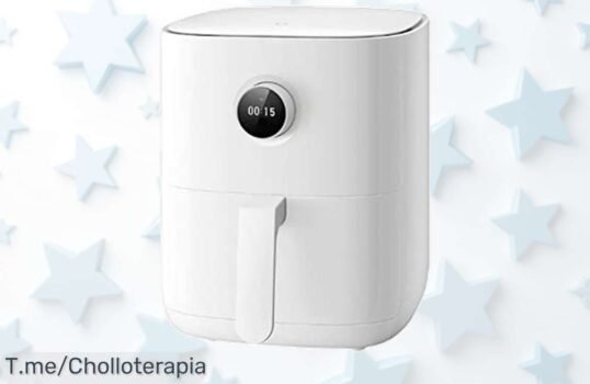 Transforma tu cocina con la Xiaomi Smart Air Fryer, el super chollo que reduce la grasa en un 80% y se controla desde tu smartphone ¡Hazte con este ofertón antes de que vuele!
