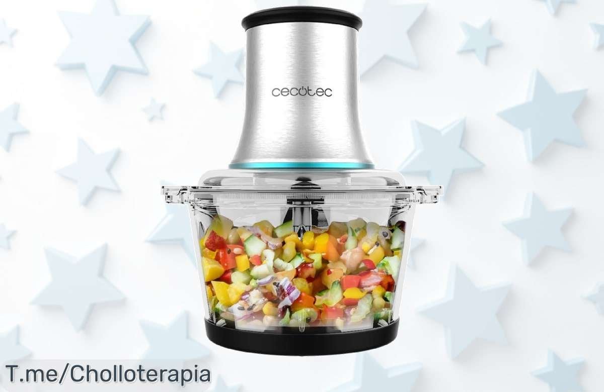 Transforma tu cocina con la picadora Cecotec ChopBeat 2000 Vindaloo Glass, ¡un super chollo que no puedes dejar escapar! Actúa rápido y llévatela antes de que se agote.