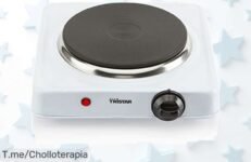 Transforma tu cocina con nuestro hornillo eléctrico de 1000W a un precio loco, ¡cocina rápido y fácil! No te pierdas este ofertón, aprovecha antes que se agote