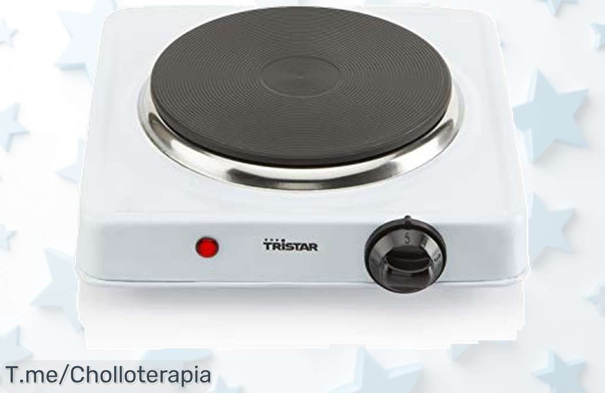 Transforma tu cocina con nuestro hornillo eléctrico de 1000W a un precio loco, ¡cocina rápido y fácil! No te pierdas este ofertón, aprovecha antes que se agote.