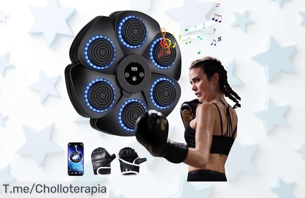 Transforma tu entrenamiento con la Máquina de Boxeo Musical: 9 modos emocionantes y música que te motivará, ¡aprovéchate del ofertón antes de que se acabe!