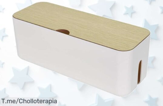 Transforma tu espacio con el BIT Caja Organizador de cables, ¡un super chollo que elimina el caos! Oferta limitada por tiempo ¡Consíguelo antes que se agote!