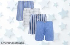 Transforma tu estilo con este ofertón de calzoncillos: Pack de 4-8 Boxers de Algodón Premium que te hacen sentir genial ¡Aprovecha el precio loco antes de que se agoten!