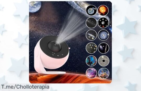 Transforma tu habitación en un cielo estrellado con nuestro proyector de galaxia LED, ¡un super chollo que encantará a los peques! Aprovecha esta oferta única y cómpralo ya
