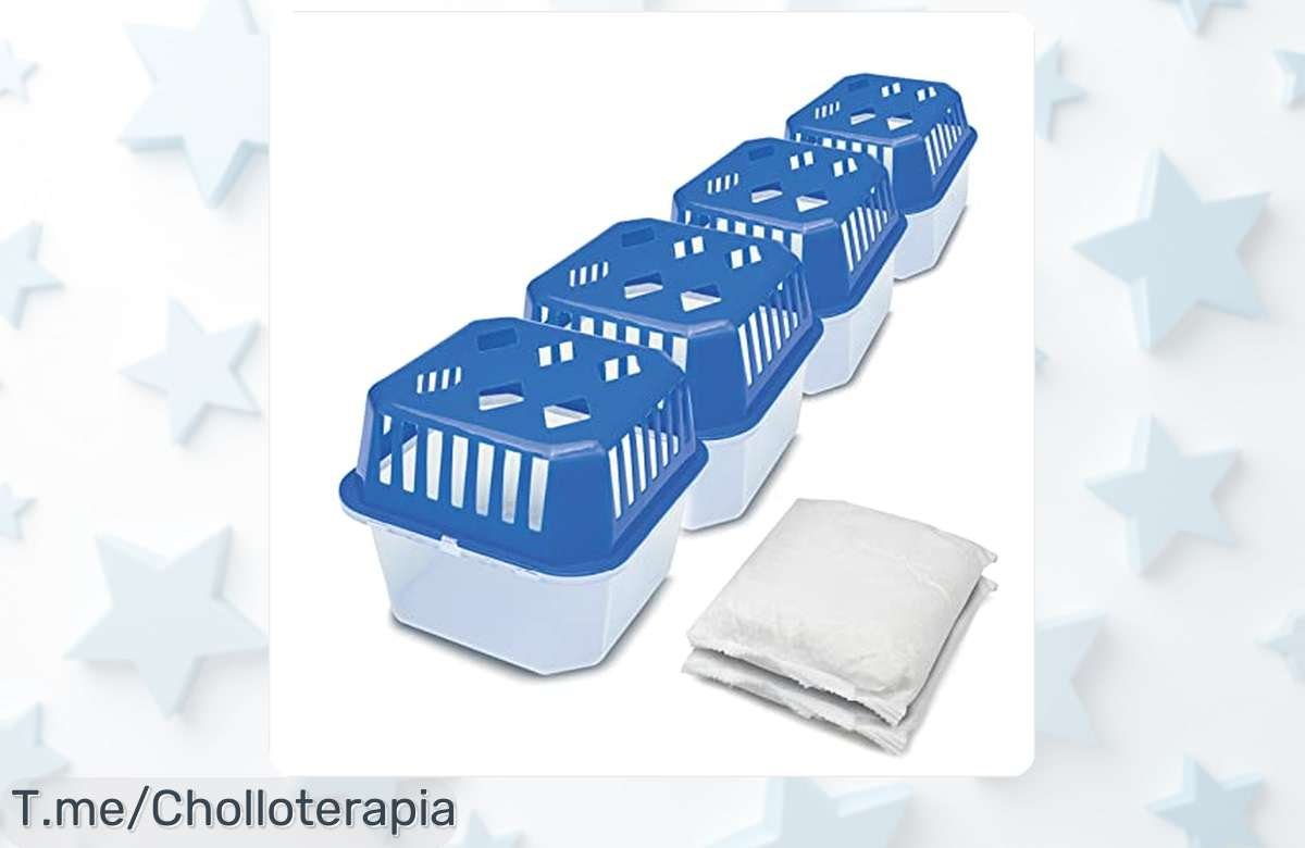 Transforma tu hogar con 8 bolsas de recarga para deshumidificadores Korona a precio loco y olvídate del moho, ¡hazte con este ofertón antes que se agoten!