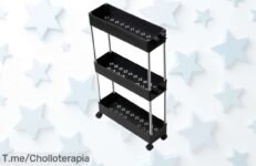 Transforma tu hogar con el carro multiuso que te hará la vida más fácil, ¡super chollo! Aprovecha este ofertón único y hazlo tuyo antes de que se agote