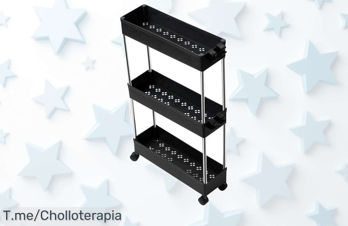 Transforma tu hogar con el carro multiuso que te hará la vida más fácil, ¡super chollo! Aprovecha este ofertón único y hazlo tuyo antes de que se agote.
