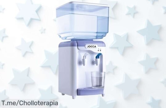 Transforma tu hogar con el dispensador Jocca de 7 litros, un super chollo que te brinda agua fría y caliente al instante ¡No pierdas esta oferta limitada!