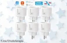 Transforma tu hogar con el enchufe inteligente que controlarás desde tu celular y ahorra como nunca Aprovecha este super chollo antes de que se agote, ¡compra ya!