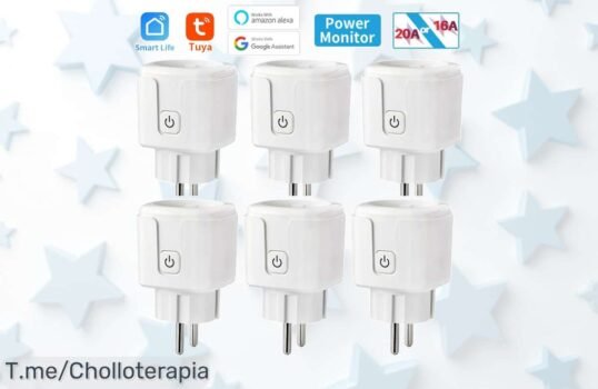 Transforma tu hogar con el enchufe inteligente que controlarás desde tu celular y ahorra como nunca Aprovecha este super chollo antes de que se agote, ¡compra ya!