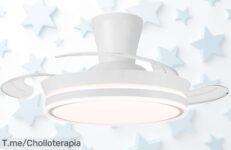 Transforma tu hogar con el ofertón del ventilador PITIJOPO: motor DC, 6 velocidades y control remoto Calidad a un precio loco que no verás de nuevo ¡Compra ya antes que se agote!