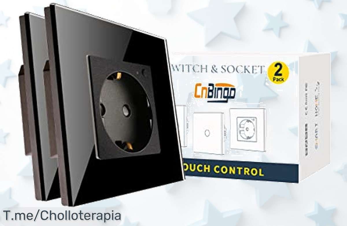 Transforma tu hogar en un espacio inteligente con el Schuko CNBINGO, ¡control total por un precio loco y solo hoy llévate 2 paquetes! No dejes pasar este ofertón.