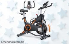 ¡Transforma tu hogar en un gimnasio con esta bicicleta estática magnética! Solo por tiempo limitado a precio loco Usa el cupón y ahorra mientras entrenas ¡Compra ya antes de que se agote!