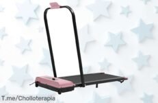 Transforma tu hogar en un gimnasio con esta cinta de correr plegable a precio loco, alcanza hasta 10 km-h y mejora tu salud ¡No te pierdas este ofertón, compra ya!