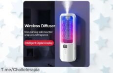 Transforma tu hogar en un oasis de paz con nuestro difusor y humidificador, ¡ofertón irresistible! Siente la magia de la aromaterapia a precio loco, actúa ya antes que desaparezca