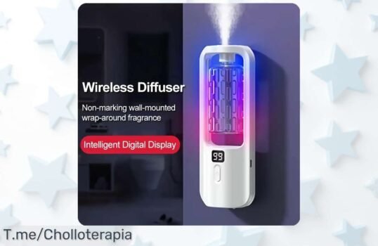 Transforma tu hogar en un oasis de paz con nuestro difusor y humidificador, ¡ofertón irresistible! Siente la magia de la aromaterapia a precio loco, actúa ya antes que desaparezca
