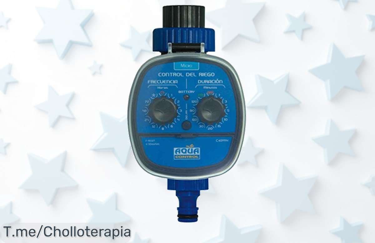 Transforma tu jardín en un oasis espectacular con Aqua Control C4099N: riego personalizado y sin filtraciones a precio de ganga. ¡No te pierdas este ofertón, actúa ya!