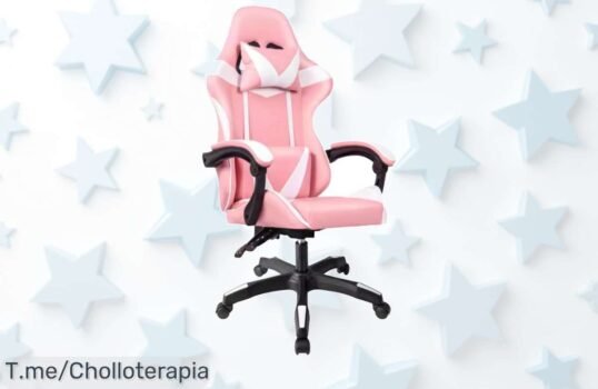 Transforma tu juego y trabajo con la silla gaming giratoria de diseño moderno, ¡ofertón único que no puedes dejar pasar! Compra ahora antes de que desaparezca esta oportunidad loca
