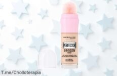 Transforma tu piel al instante con el milagro de Maybelline, oferta única que ilumina y suaviza No pierdas tiempo, aprovecha este super chollo antes de que se agote