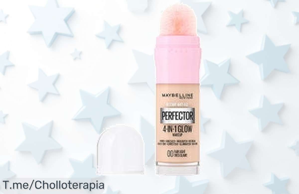 Transforma tu piel al instante con el milagro de Maybelline, oferta única que ilumina y suaviza. No pierdas tiempo, aprovecha este super chollo antes de que se agote.