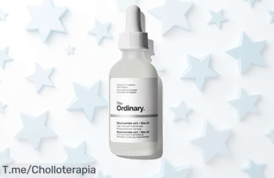 Transforma tu piel con Niacinamide 10% + Zinc 1%, un super chollo que disminuirá el enrojecimiento ¡Brilla sin imperfecciones, compra ya antes de que se agote!
