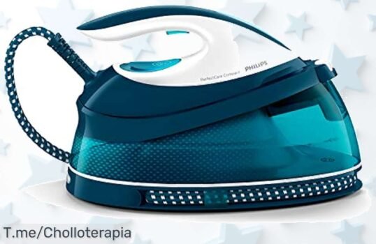 Transforma tu ropa y despídete de las arrugas con la plancha Philips GC7844-20, un super chollo que cuida tu seguridad ¡Aprovecha el ofertón antes de que se agote!