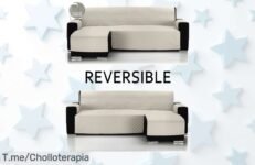 Transforma tu salón con el protector de sofá reversible Nuevo&ALMERITEX 2000, un super chollo que no se repetirá ¡Aprovecha esta oferta única y mejora tu hogar ya!